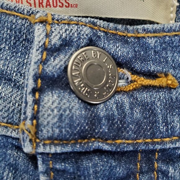 Signature By Levi Strauss Jeans Men 38x32 Blue Bootcut Stretch Denim *NWT* - Picture 7 of 16